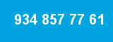 934 857 77 61 934 857 77 61